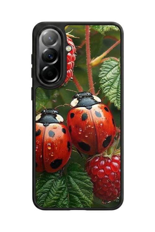 Samsung Galaxy A57 Uyumlu Baskılı, Mat Siyah,Yumuşak Silikon, Koruyucu,Şok Emici Kapak,Kılıf