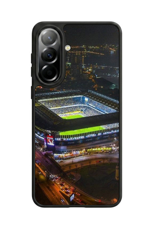 Samsung Galaxy A37 Uyumlu Baskılı, Mat Siyah,Yumuşak Silikon, Koruyucu,Şok Emici Kapak,Kılıf