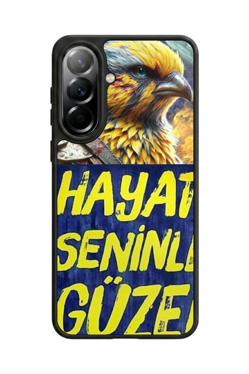 Samsung Galaxy A37 Uyumlu Baskılı, Mat Siyah,Yumuşak Silikon, Koruyucu,Şok Emici Kapak,Kılıf