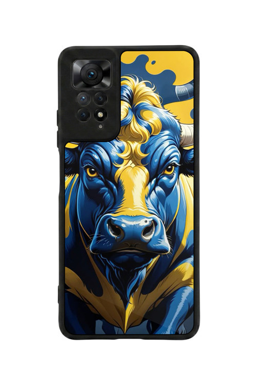 Redmi Note 11 Pro / 12 Pro Uyumlu Baskılı, Mat Siyah,Yumuşak Silikon, Koruyucu,Şok Emici Kapak,Kılıf