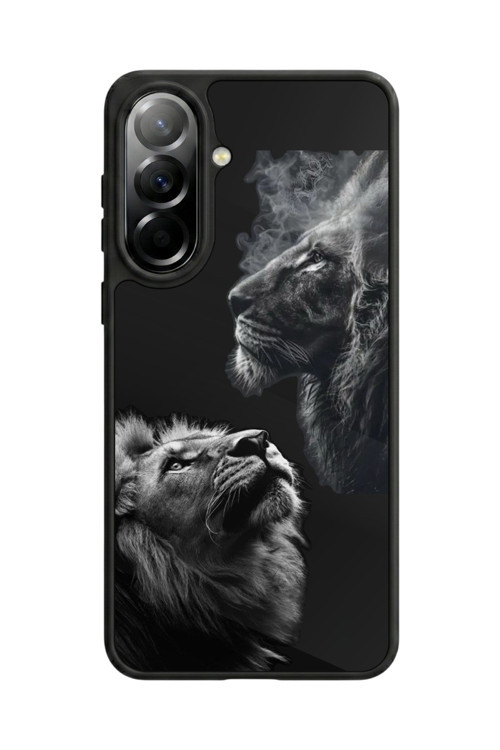 Samsung Galaxy A37 Uyumlu Baskılı, Mat Siyah,Yumuşak Silikon, Koruyucu,Şok Emici Kapak,Kılıf