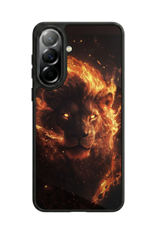 Samsung Galaxy A37 Uyumlu Baskılı, Mat Siyah,Yumuşak Silikon, Koruyucu,Şok Emici Kapak,Kılıf
