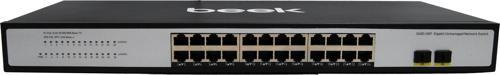 24 Ports Gigabit Ethernet switch with 2G SFP