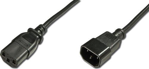 Güç Kablosu Schuko C13 C14, 1.8 metre, H05VV-F 3*1 5mm kare C13-C14 Pow