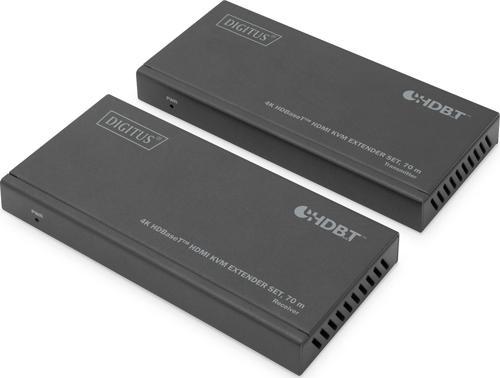 4K HDBaseT HDMI KVM Sinyal Uzatma Seti, 70 metre 4K HDBaseT HDMI KVM Extend
