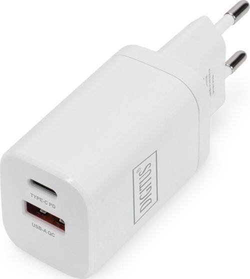 USB Şarj Cihazı, 1 x USB Tip-C™ (PD) / 1 x USB A (QC), 30W USB Charger 1 x
