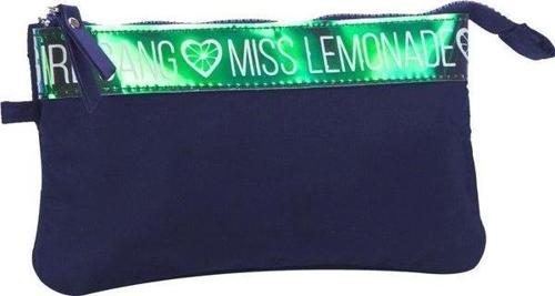 FLAT PENCIL CASE HOLO POCKET NAVY