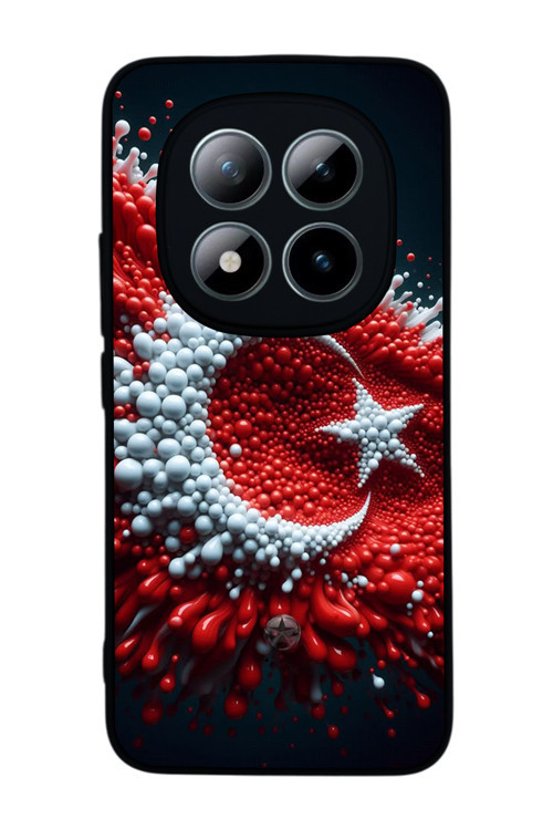 Xiaomi Redmi Note 15 Pro Plus Uyumlu Baskılı, Mat Siyah,Silikon, Koruyucu,Şok Emici Kapak,Kılıf