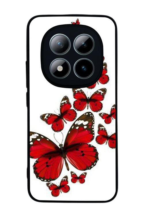 Xiaomi Redmi Note 15 Pro Plus Uyumlu Baskılı, Mat Siyah,Silikon, Koruyucu,Şok Emici Kapak,Kılıf