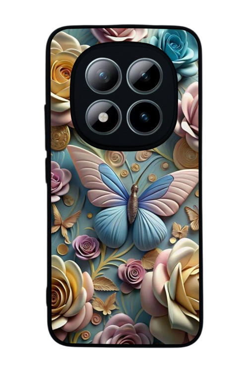 Xiaomi Redmi Note 15 Pro Plus Uyumlu Baskılı, Mat Siyah,Silikon, Koruyucu,Şok Emici Kapak,Kılıf