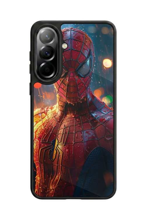 Samsung Galaxy A37 Uyumlu Baskılı, Mat Siyah,Yumuşak Silikon, Koruyucu,Şok Emici Kapak,Kılıf