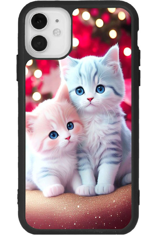 iPhone 11 Uyumlu Baskılı, Mat Siyah Renk, Yumuşak Silikon, Koruyucu, Şok Emici Kapak, Kılıf