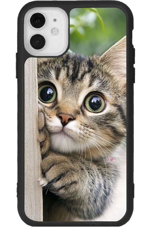 iPhone 11 Uyumlu Baskılı, Mat Siyah Renk, Yumuşak Silikon, Koruyucu, Şok Emici Kapak, Kılıf