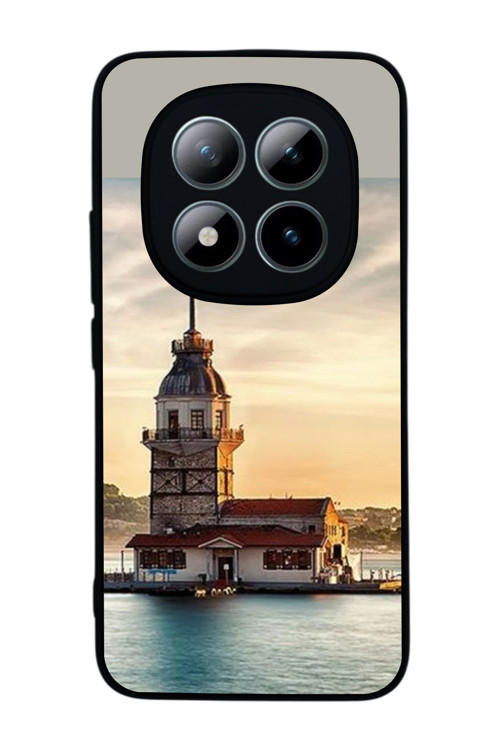 Xiaomi Redmi Note 15 Pro Plus Uyumlu Baskılı, Mat Siyah,Silikon, Koruyucu,Şok Emici Kapak,Kılıf