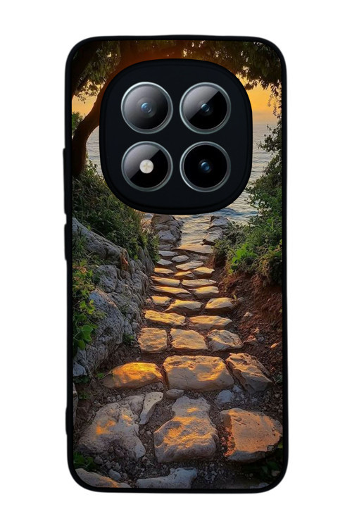Xiaomi Redmi Note 15 Pro Plus Uyumlu Baskılı, Mat Siyah,Silikon, Koruyucu,Şok Emici Kapak,Kılıf
