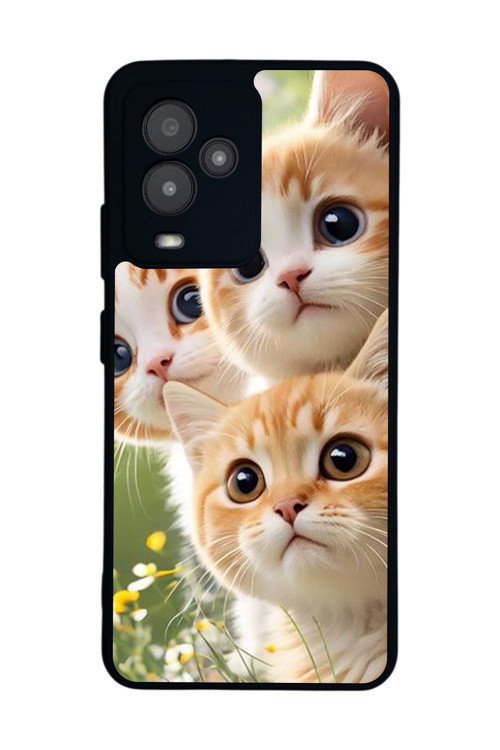 GM 24 Pro Uyumlu Baskılı, Mat Siyah,Yumuşak Silikon, Koruyucu,Şok Emici Kapak,Kılıf