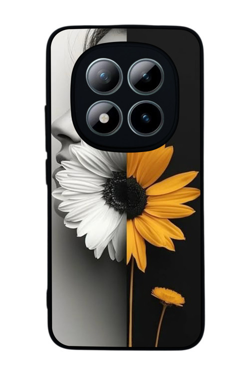 Xiaomi Redmi Note 15 Pro Plus Uyumlu Baskılı, Mat Siyah,Silikon, Koruyucu,Şok Emici Kapak,Kılıf