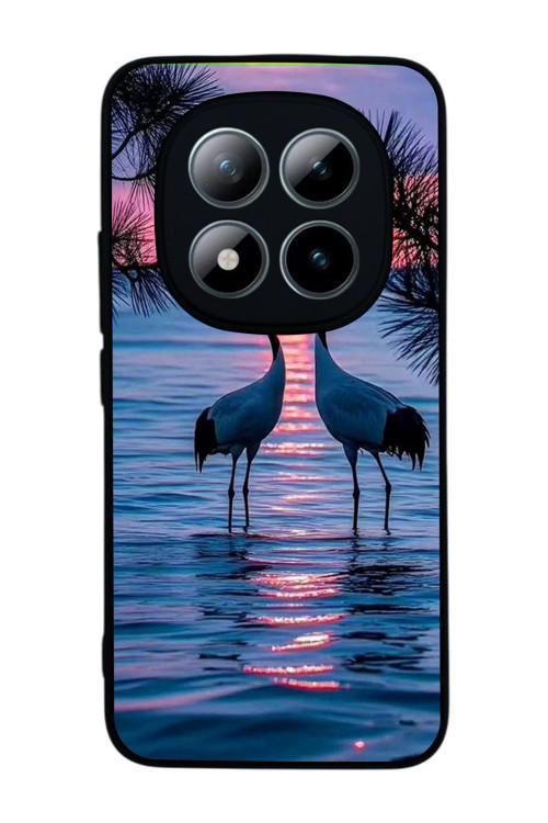 Xiaomi Redmi Note 15 Pro Plus Uyumlu Baskılı, Mat Siyah,Silikon, Koruyucu,Şok Emici Kapak,Kılıf