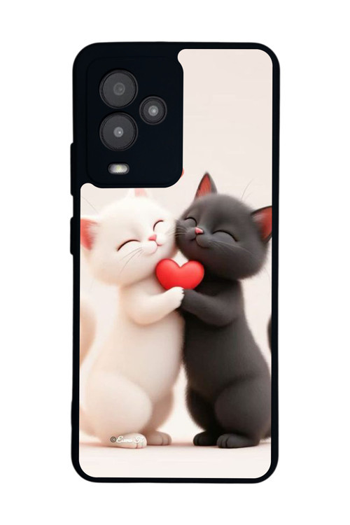 GM 24 Pro Uyumlu Baskılı, Mat Siyah,Yumuşak Silikon, Koruyucu,Şok Emici Kapak,Kılıf