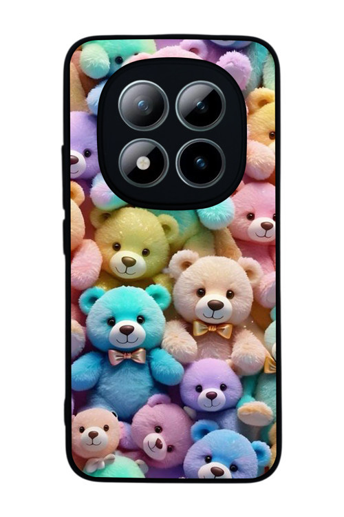 Xiaomi Redmi Note 15 Pro Plus Uyumlu Baskılı, Mat Siyah,Silikon, Koruyucu,Şok Emici Kapak,Kılıf