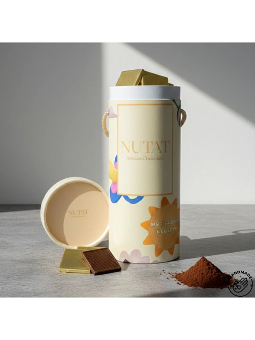 700 gr Sütlü Madlen Çikolata - Hoşgeldin Bebek Temalı Büyük Boy Silindir Kutu 🍫👶