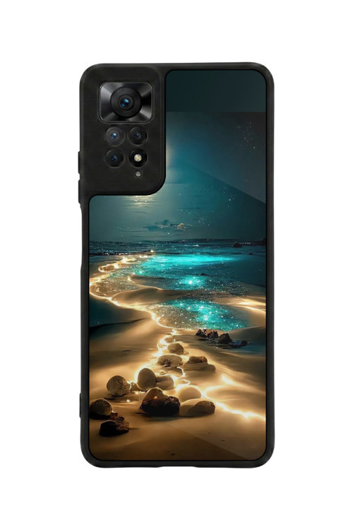 Redmi Note 11 Pro / 12 Pro Uyumlu Baskılı, Mat Siyah,Yumuşak Silikon, Koruyucu,Şok Emici Kapak,Kılıf