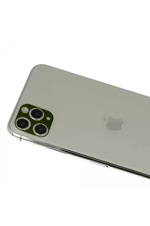 Newface iPhone 11 Pro Max Rainbow Kamera Lens Koruma Cam - Yeşil 481348
