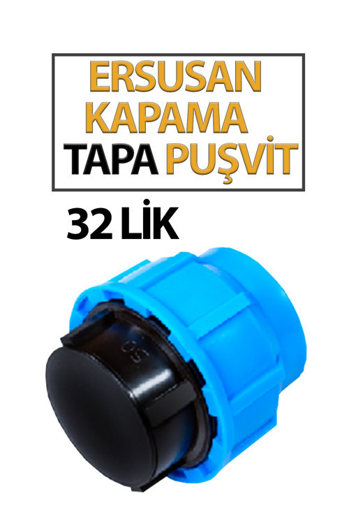 Puşvit 32 Mm Kapama Tapa – Boru Kapatma Aparatı