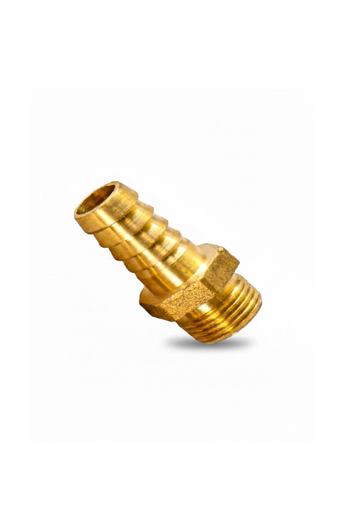Sarı Pirinç Hortum Rekoru 11/2 Lik 5,5 Cm Uzunluğunda