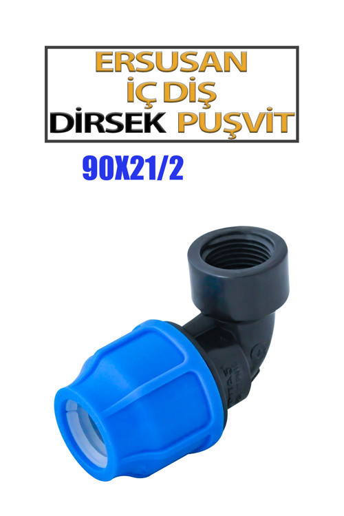 İç Diş Dirsek Puşvit 90x21/2 Lik