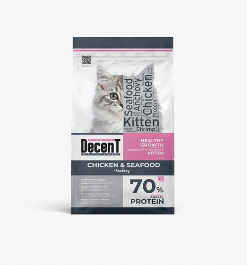 Kitten Tavuklu ve Balıklı Yavru Kedi Maması 1.5 Kg
