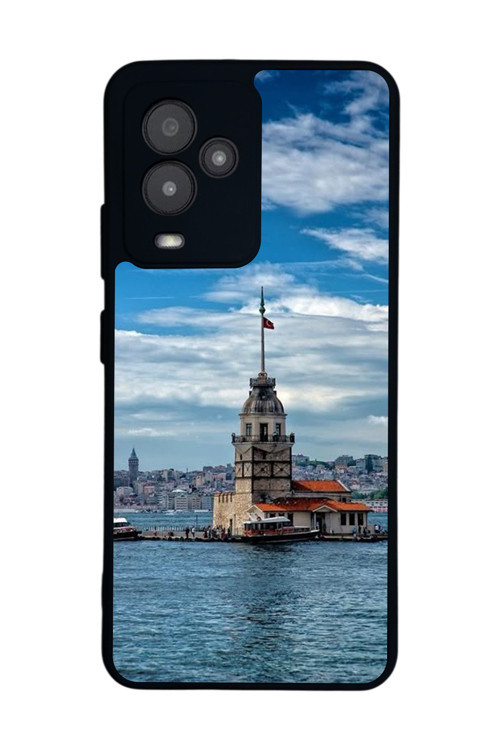 GM 24 Pro Uyumlu Baskılı, Mat Siyah,Yumuşak Silikon, Koruyucu,Şok Emici Kapak,Kılıf