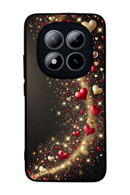 Xiaomi Redmi Note 15 Pro Plus Uyumlu Baskılı, Mat Siyah,Silikon, Koruyucu,Şok Emici Kapak,Kılıf