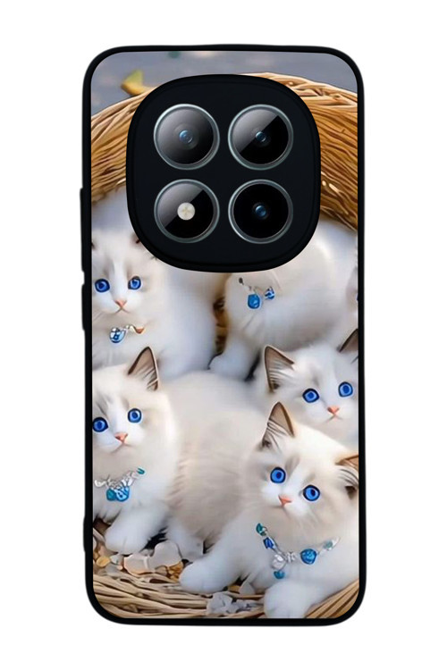 Xiaomi Redmi Note 15 Pro Plus Uyumlu Baskılı, Mat Siyah,Silikon, Koruyucu,Şok Emici Kapak,Kılıf