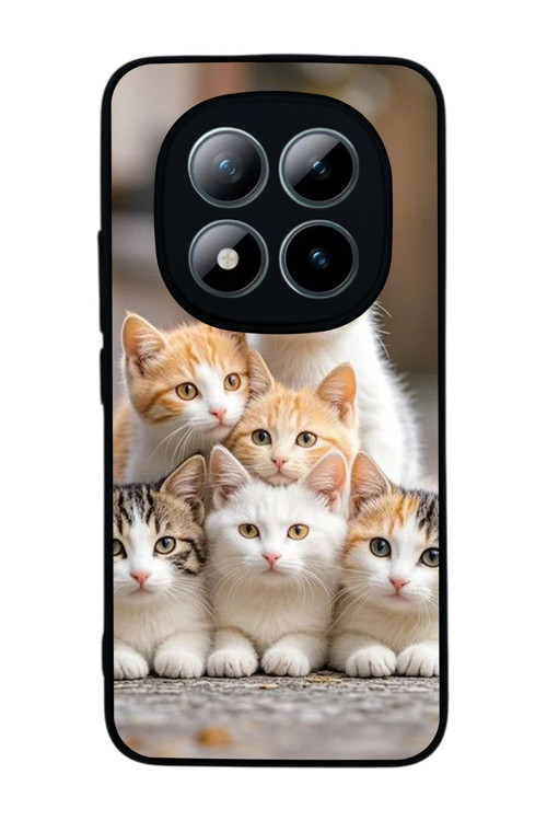 Xiaomi Redmi Note 15 Pro Plus Uyumlu Baskılı, Mat Siyah,Silikon, Koruyucu,Şok Emici Kapak,Kılıf