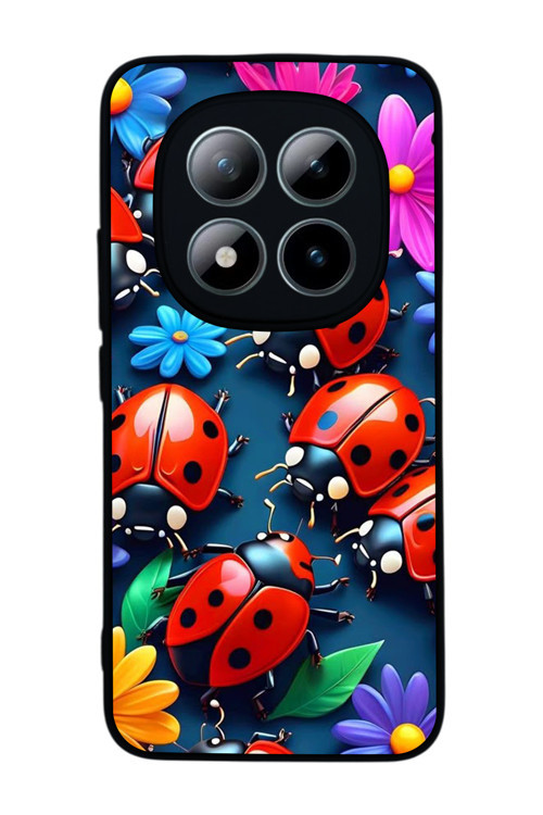Xiaomi Redmi Note 15 Pro Plus Uyumlu Baskılı, Mat Siyah,Silikon, Koruyucu,Şok Emici Kapak,Kılıf