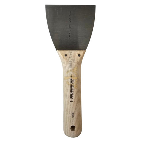 Ahşap Saplı Çelik Macun Spatula 8 cm.