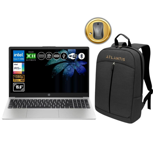 250 G10 i7-1355U 8GB Ram 1TB SSD 15.6" Full HD Fdos Notebook B2PH1ES ATL46 Çanta&Mouse Hediye