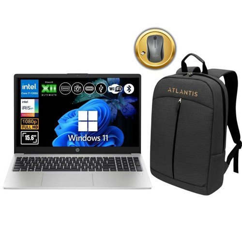 250 G10 i7-1355U 16GB Ram 512GB SSD 15.6" Full HD W11Pro Notebook B2PH1ES ATL70 Çanta&Mouse Hediye