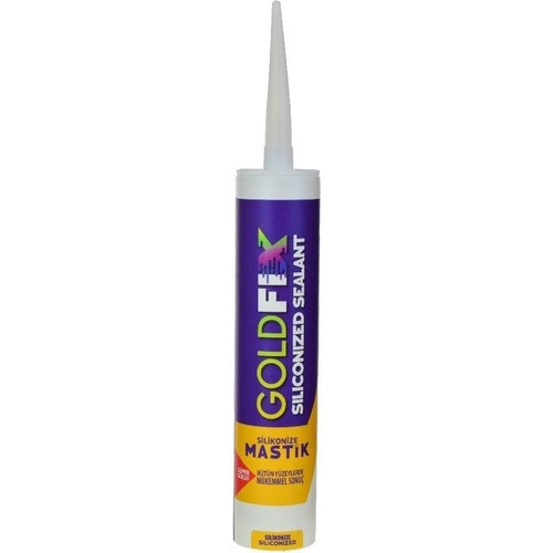 SİLİKONİZE MASTİK BEYAZ 450GR