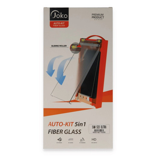Joko Galaxy S23 Ultra Autokit 5In1 Fiber Hayalet Cam Ekran Koruyucu