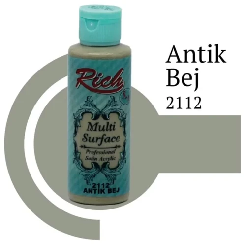 Multi Surface 2112 Antik Bej Akrilik Boya 120 cc