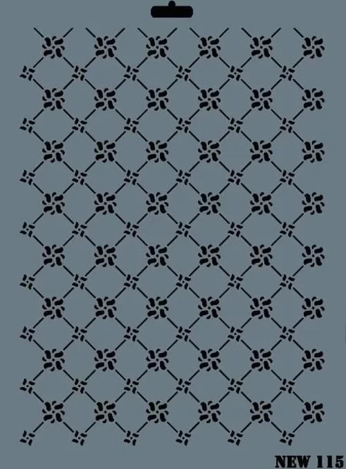 New Seri N-115 Stencil 35x25 cm