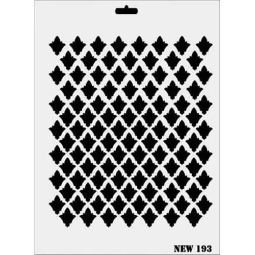 New Seri N-193 Stencil 35x25 cm