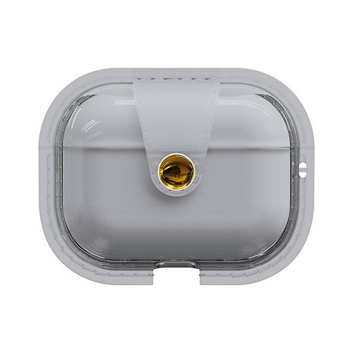 Air-Pods Pro 2 MKST Airbag 33 Darbelere Karşı Dayanıklı Magnetik Kılıf-Gri