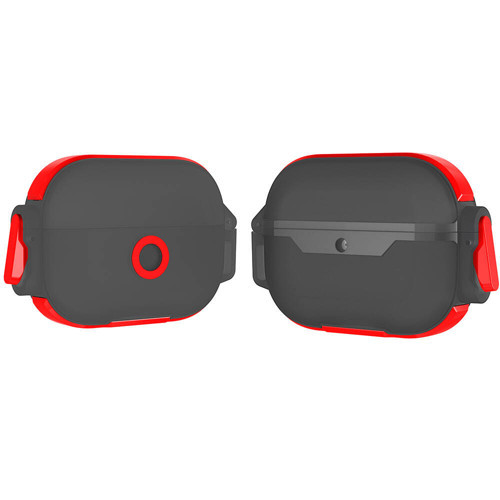 Air-Pods 3. Nesil MKST Airbag 34 Darbelere Karşı Dayanıklı Kılıf-Kırmızı