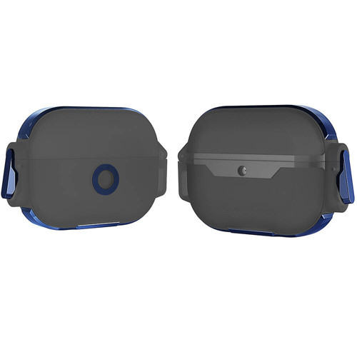 Air-Pods 3. Nesil MKST Airbag 34 Darbelere Karşı Dayanıklı Kılıf-Mavi