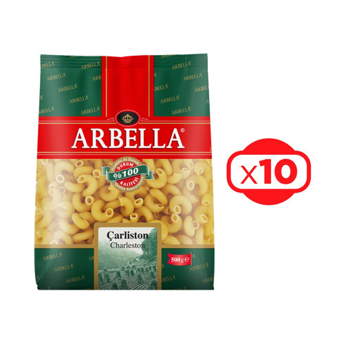 Çarliston Makarna 500 gr x 10 Adet