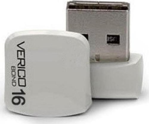 Bond 16 gb Usb 2.0 Mini Flash Bellek Su geçirmez Beyaz