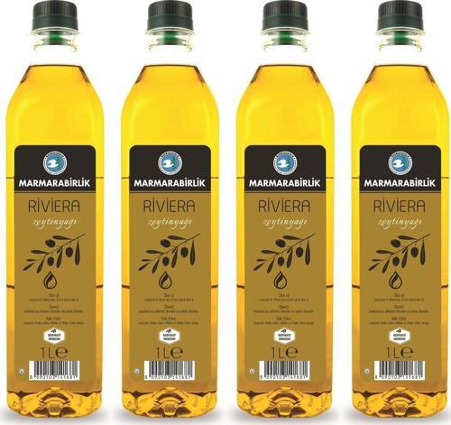 Riviera Zeytinyağı 1 lt Pet Şişe x 4 Adet